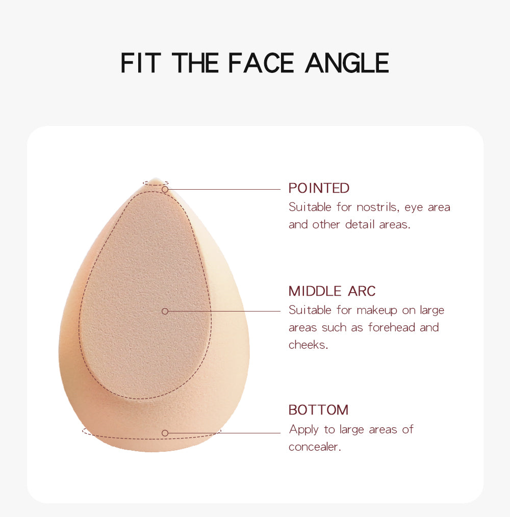 Makeup Sponge/Blender For Foundation Concealer Cream 8pcs