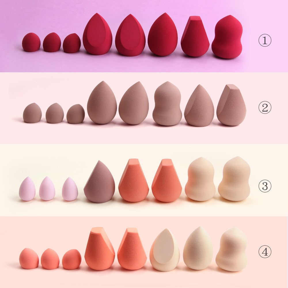 Makeup Sponge/Blender For Foundation Concealer Cream 8pcs