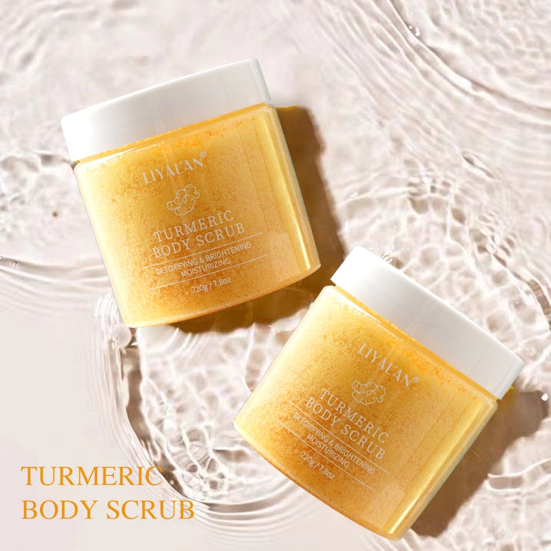 Turmeric Body Scrub Brightening Moisturizing