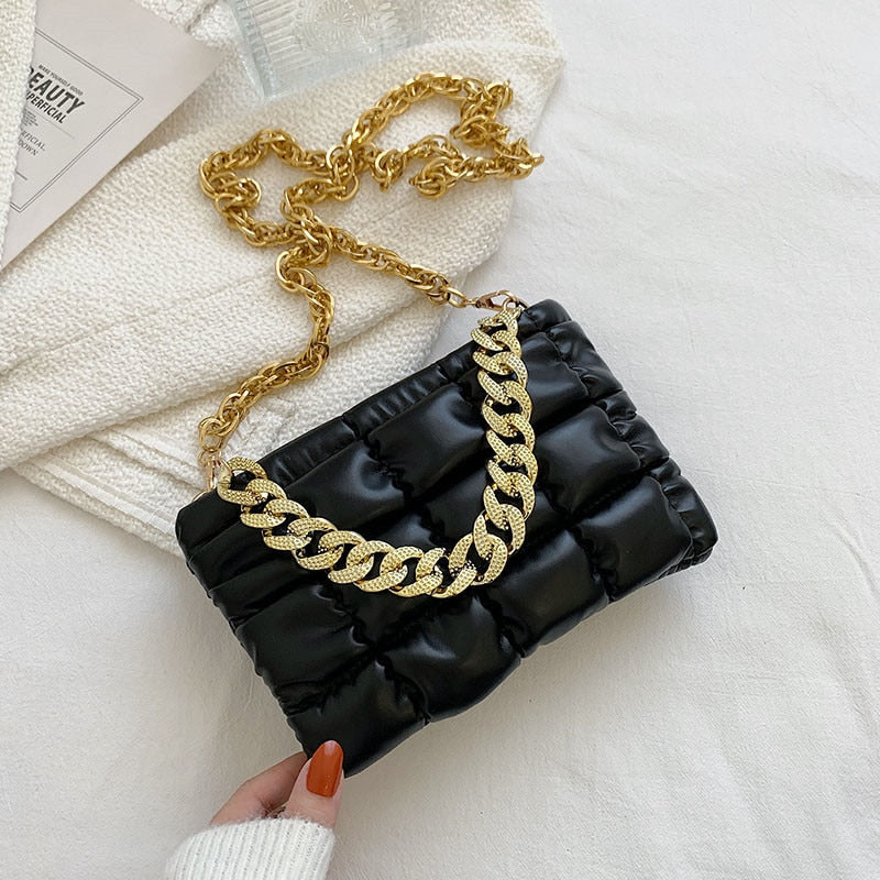 Thick Chain Crossbody Purse