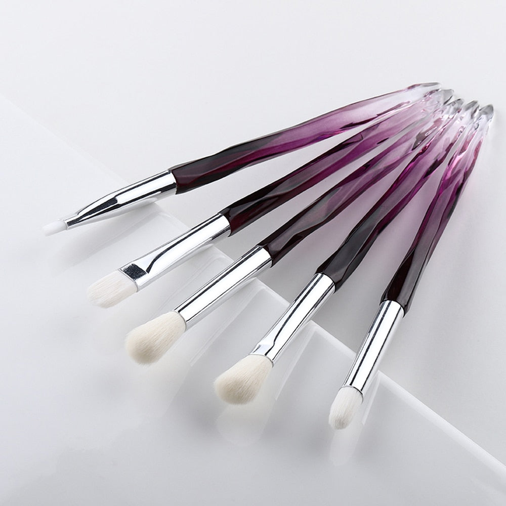 Crystal Makeup Brush Set