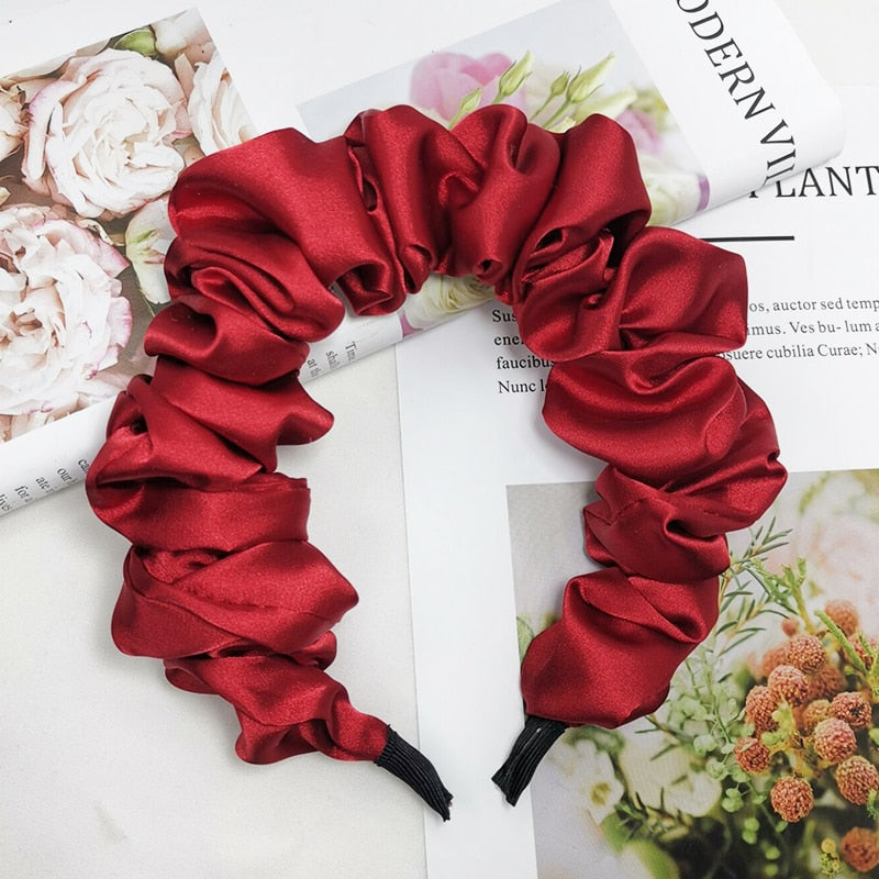 Slik Padded Pleated Hairband