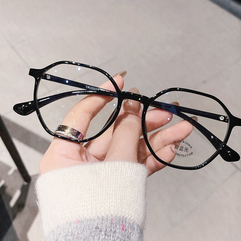 Transparent Reading Glasses High-definition Anti-blue Light Glasses