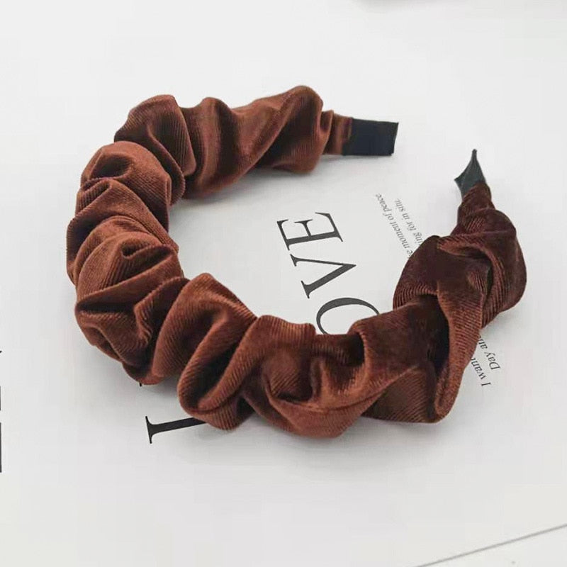 Slik Padded Pleated Hairband