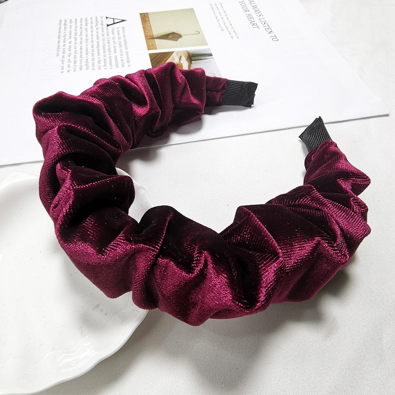 Slik Padded Pleated Hairband