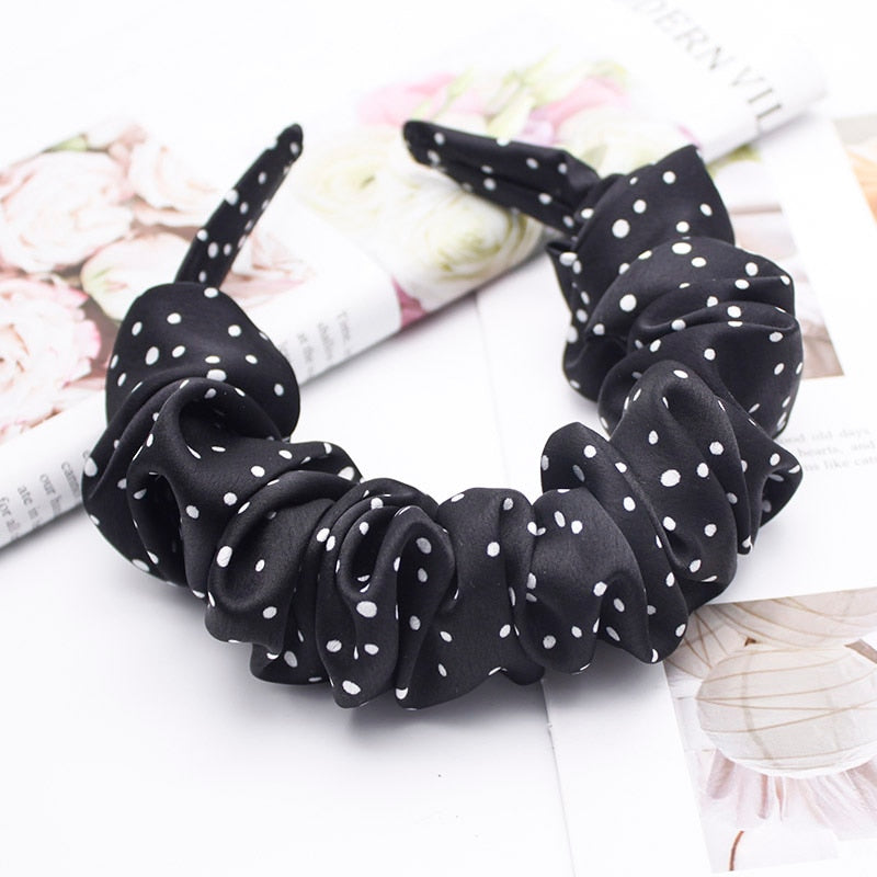 Slik Padded Pleated Hairband