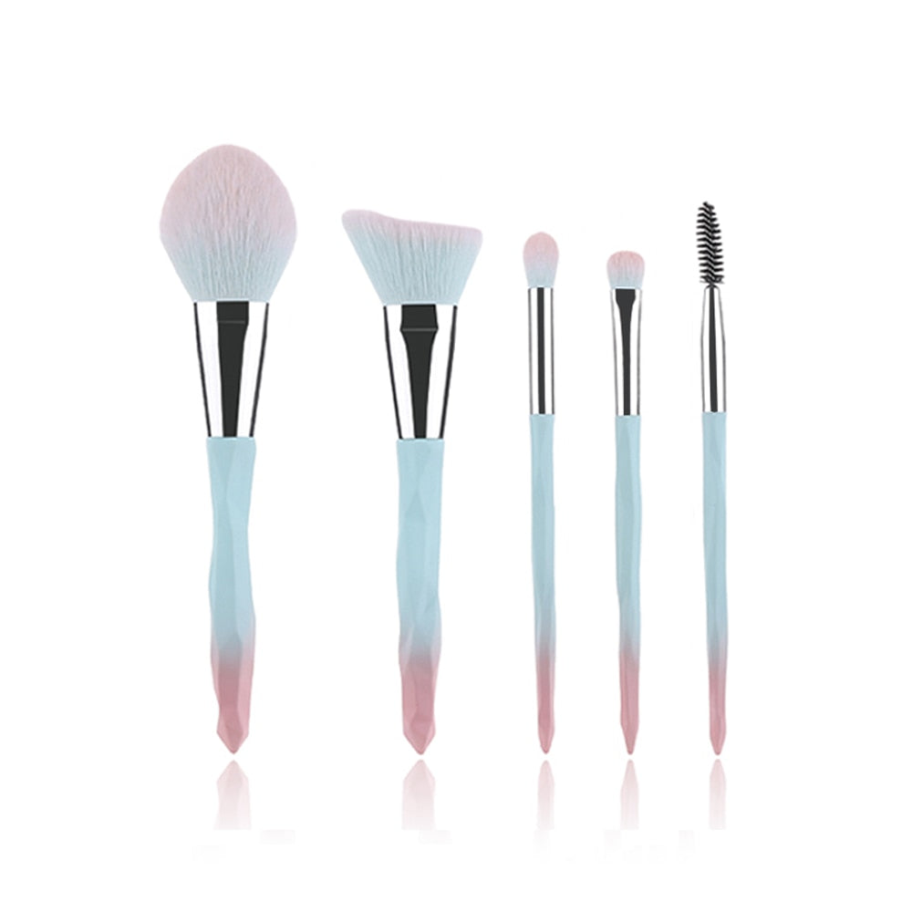 Crystal Makeup Brush Set