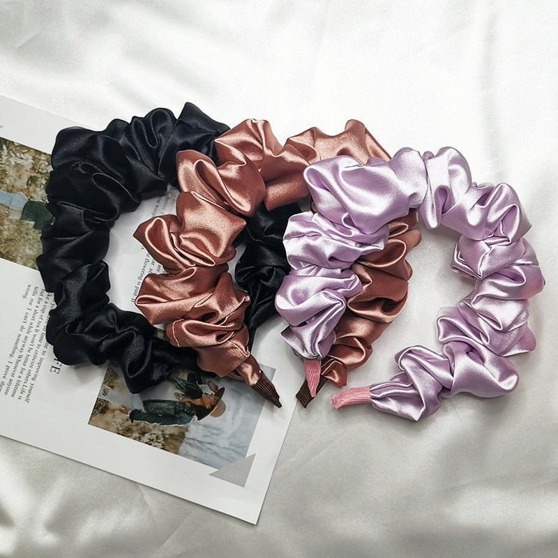 Slik Padded Pleated Hairband