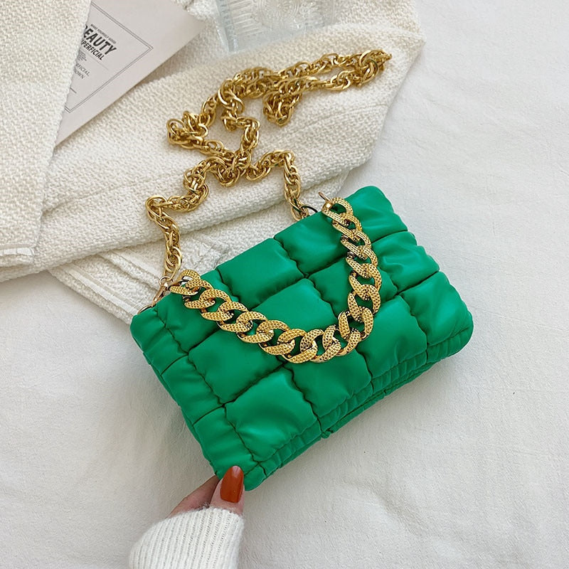 Thick Chain Crossbody Purse