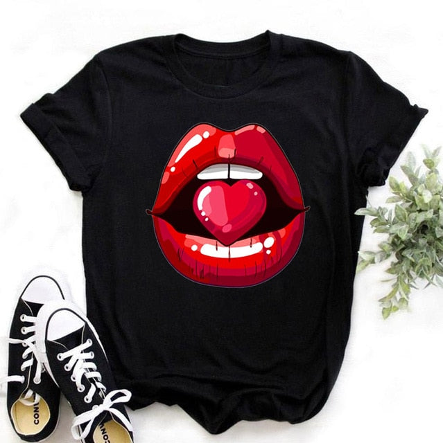 Trendy Lip Shirt