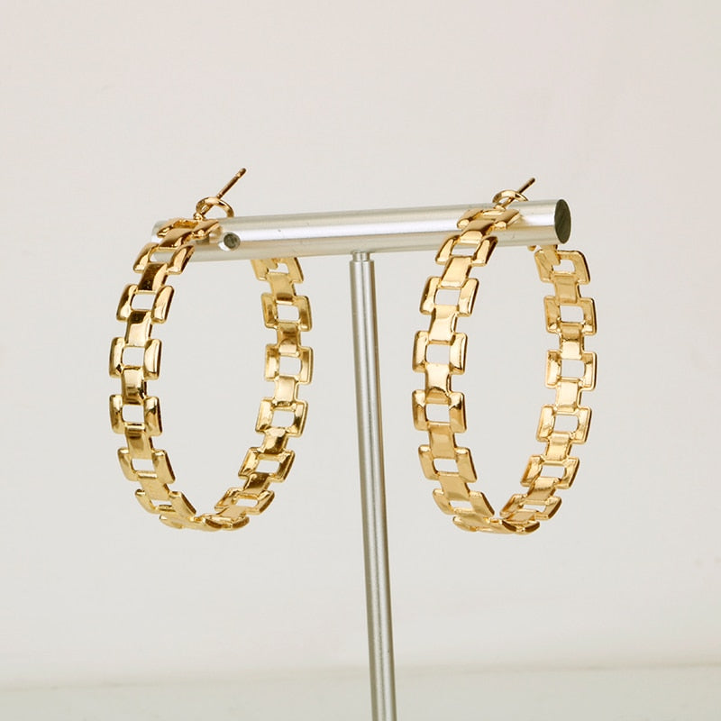 Gold Hoop Earrings