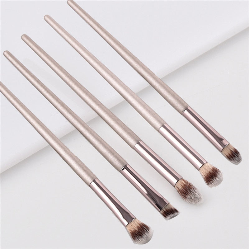 Champagne Makeup Brush Set