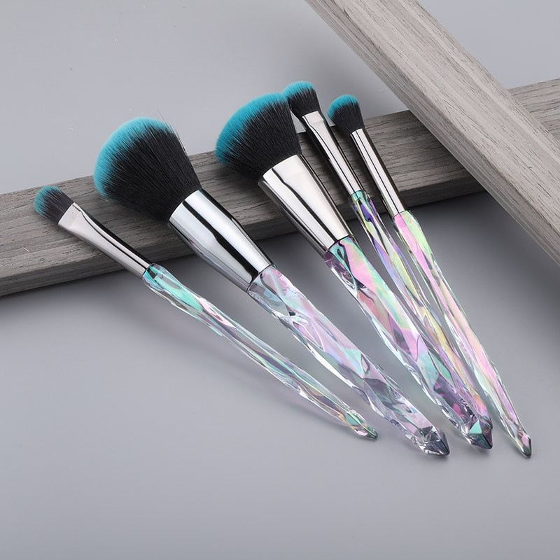 Crystal Makeup Brush Set