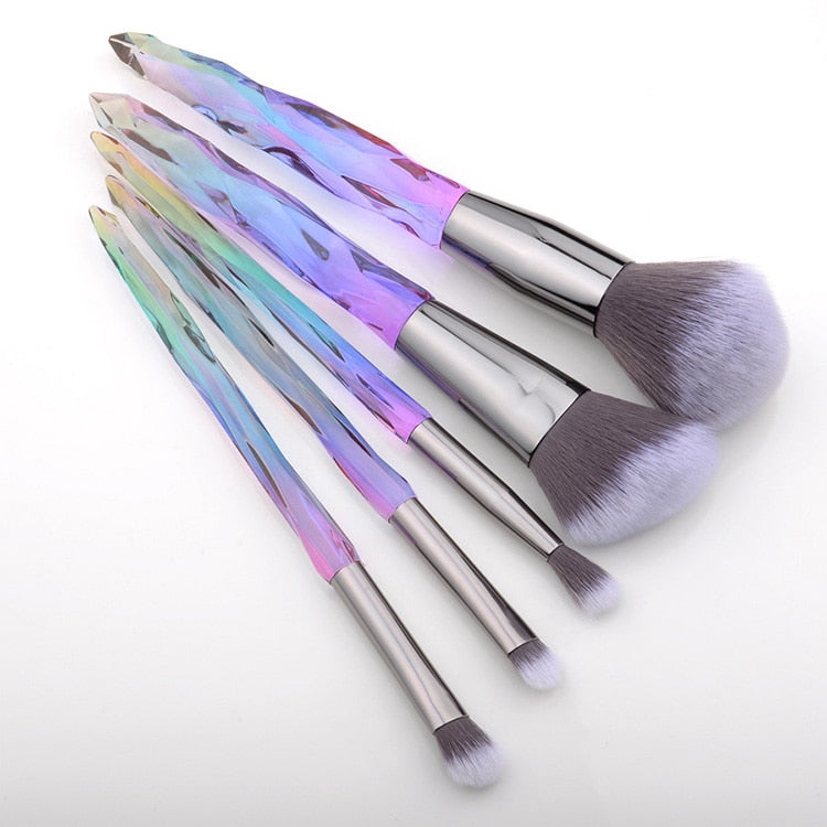 Crystal Makeup Brush Set