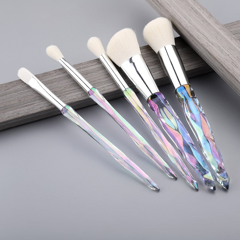 Crystal Makeup Brush Set