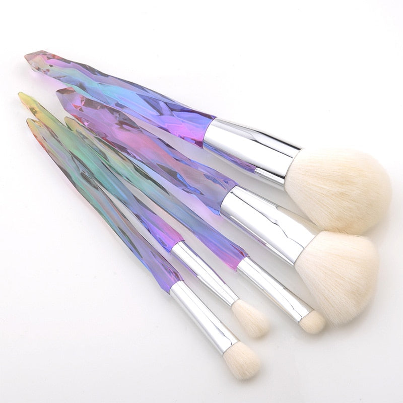 Crystal Makeup Brush Set