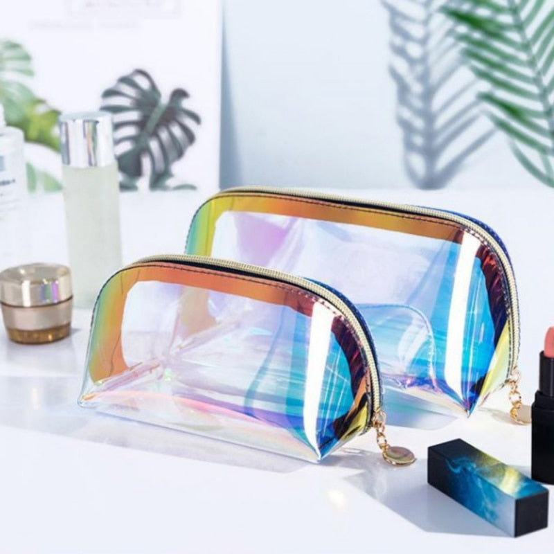 Transparent Waterproof Travel Cosmetic Bag