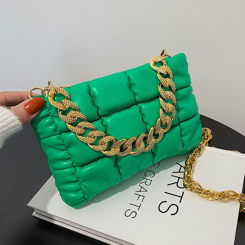 Thick Chain Crossbody Purse