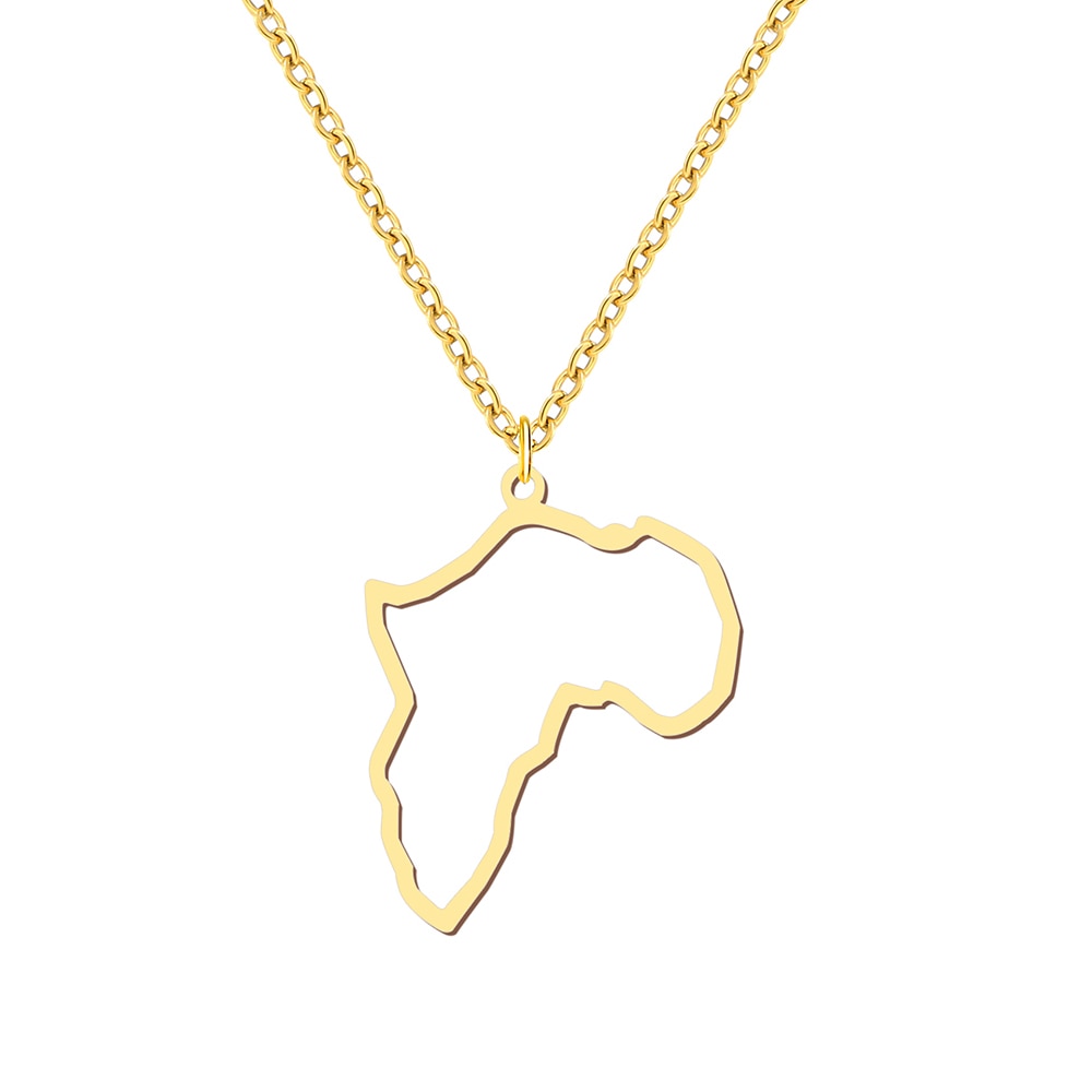 Dainty Africa Chain Necklaces