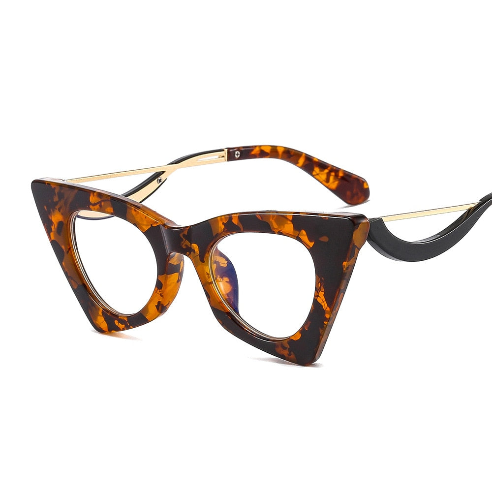 Retro Cat Eye Anti Blue Light Vintage Glasses