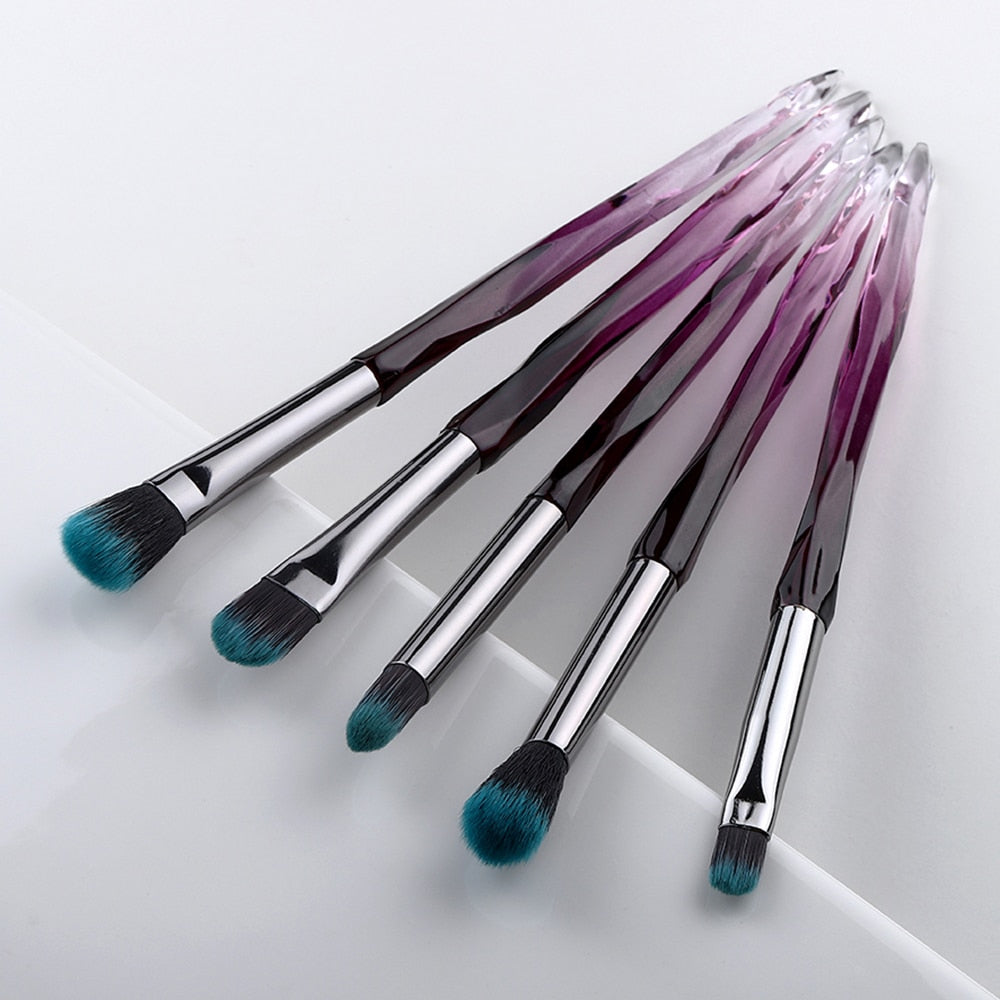 Crystal Makeup Brush Set