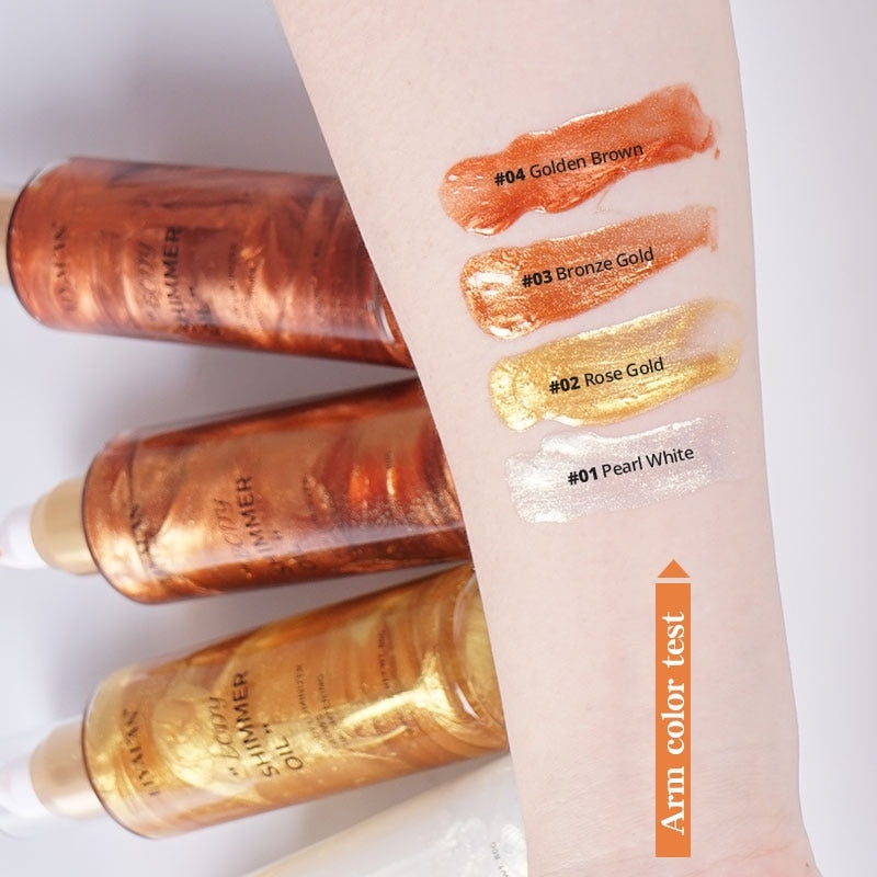 Gold n Bronze Body Shimmer Liquid Illuminator