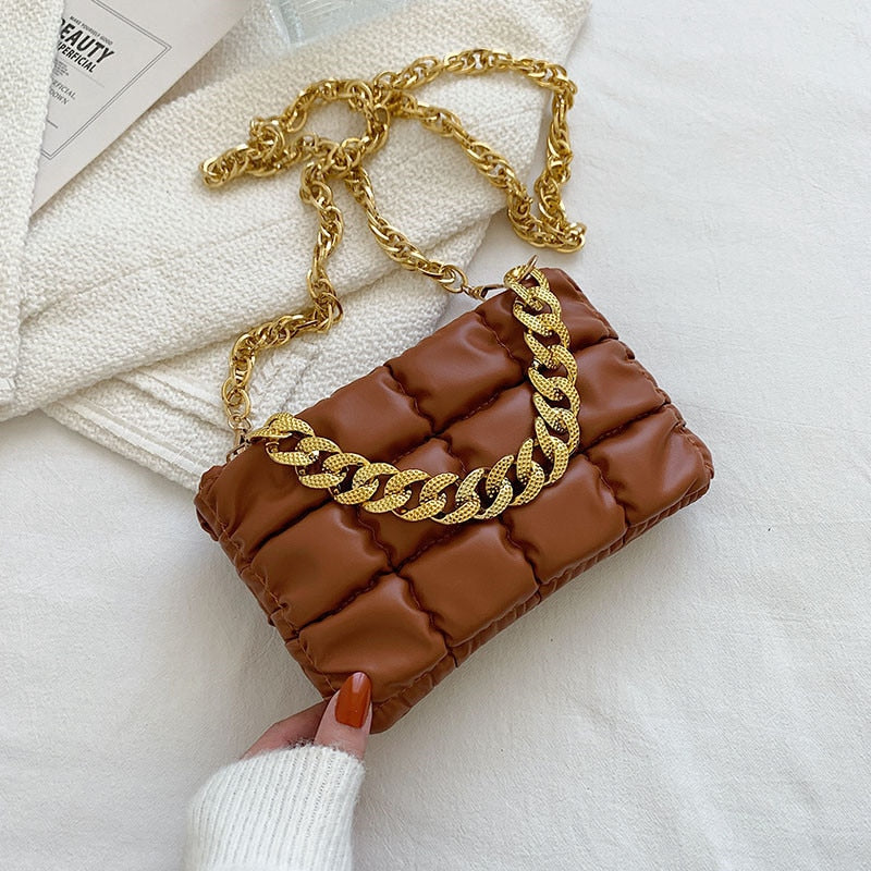 Thick Chain Crossbody Purse