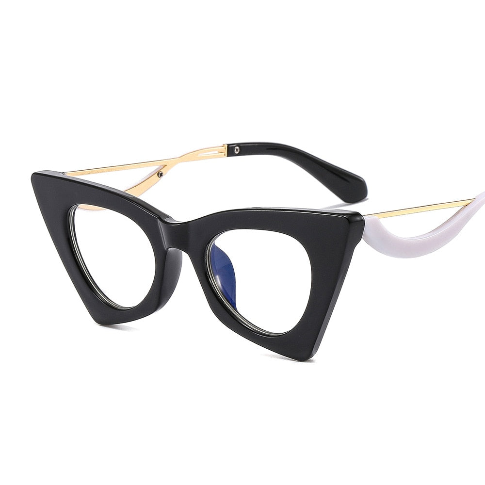 Retro Cat Eye Anti Blue Light Vintage Glasses