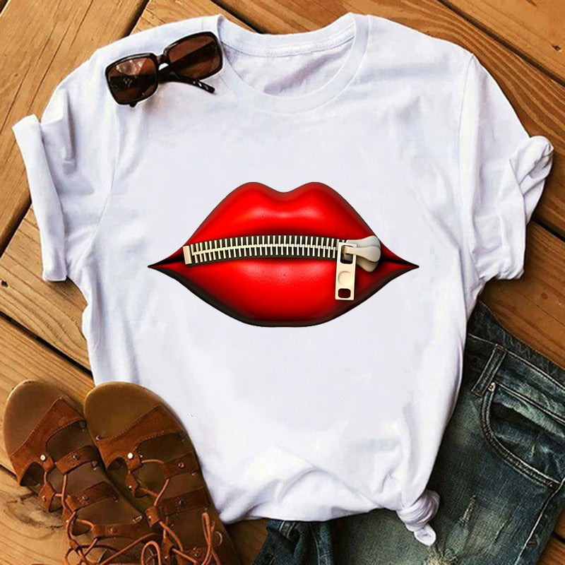 Trendy Lip Shirt