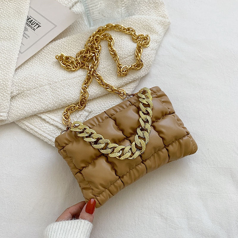 Thick Chain Crossbody Purse