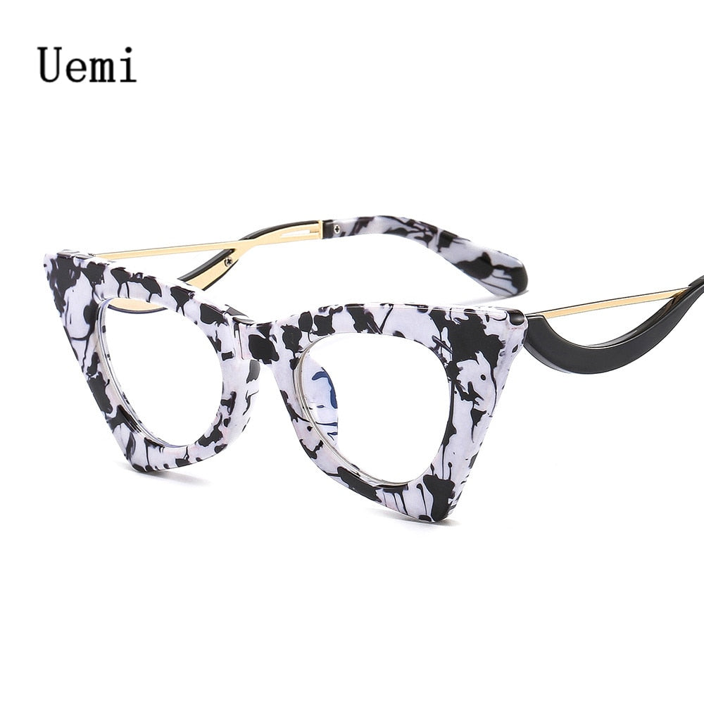 Retro Cat Eye Anti Blue Light Vintage Glasses