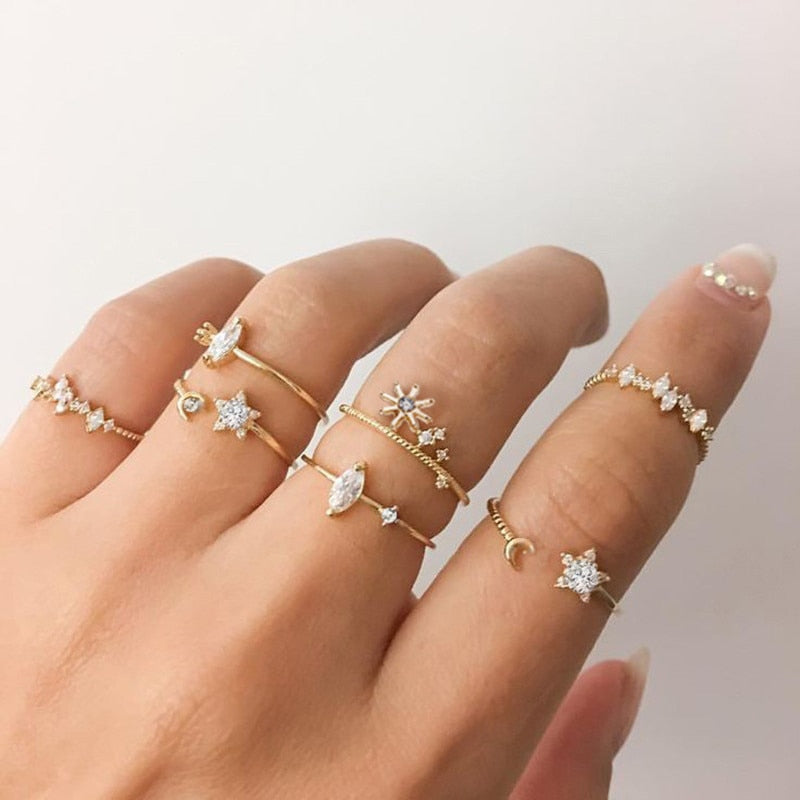 Geometric Knuckle Rings