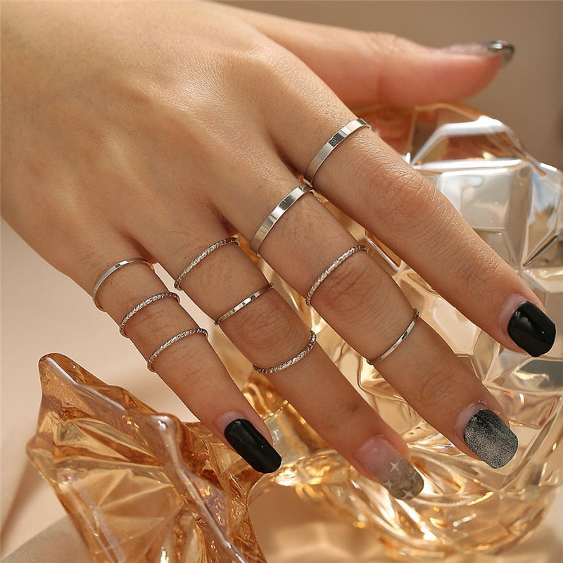 Geometric Knuckle Rings