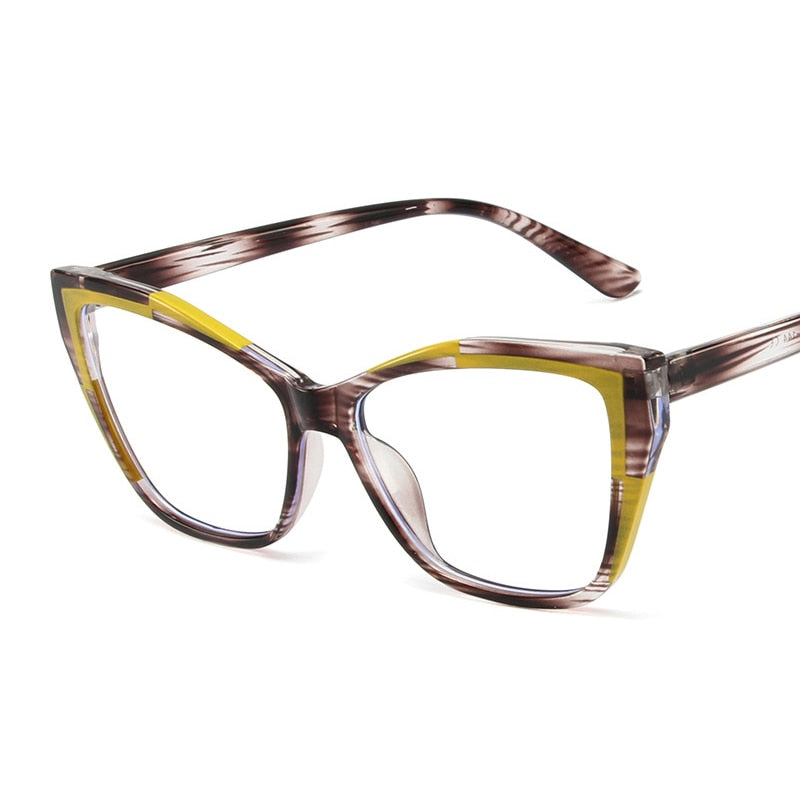 Anti Blue Light Blocking Cat Eye Glasses Frame