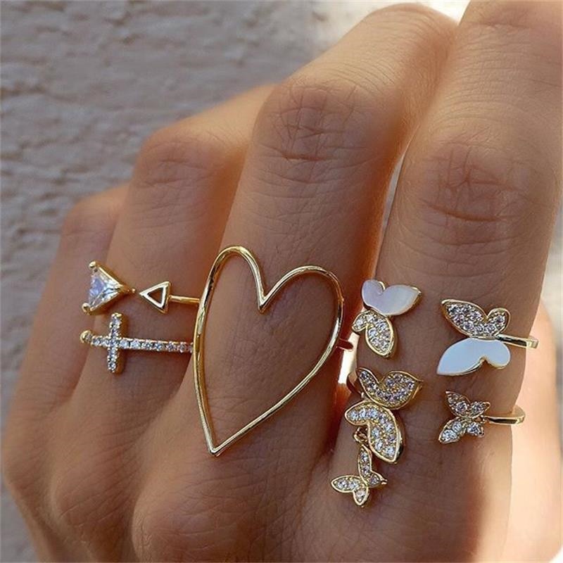 Geometric Knuckle Rings