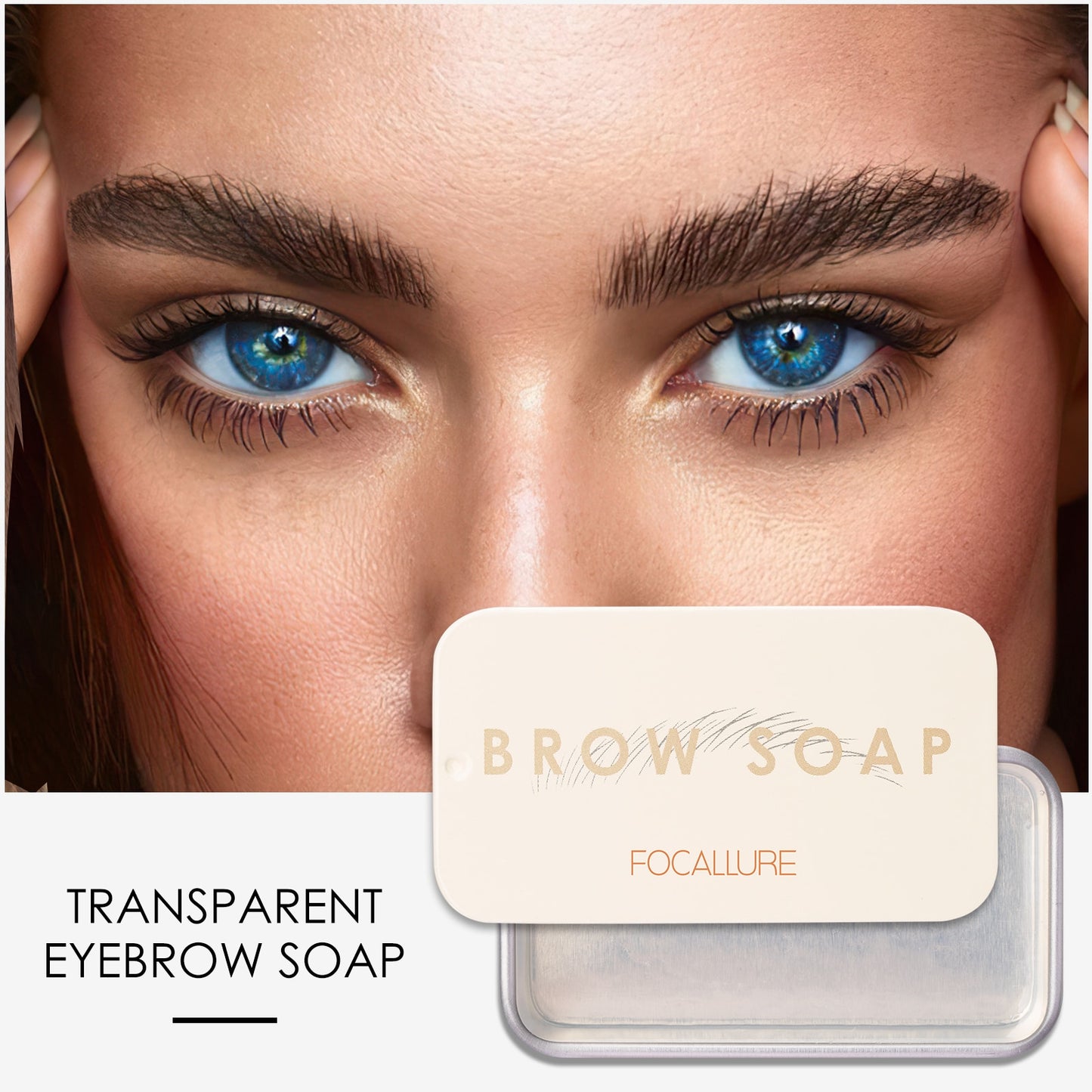 Waterproof Eyebrow Gel Wax Long-Lasting 3D Feathery Wild Styling Soap For Eye Brows