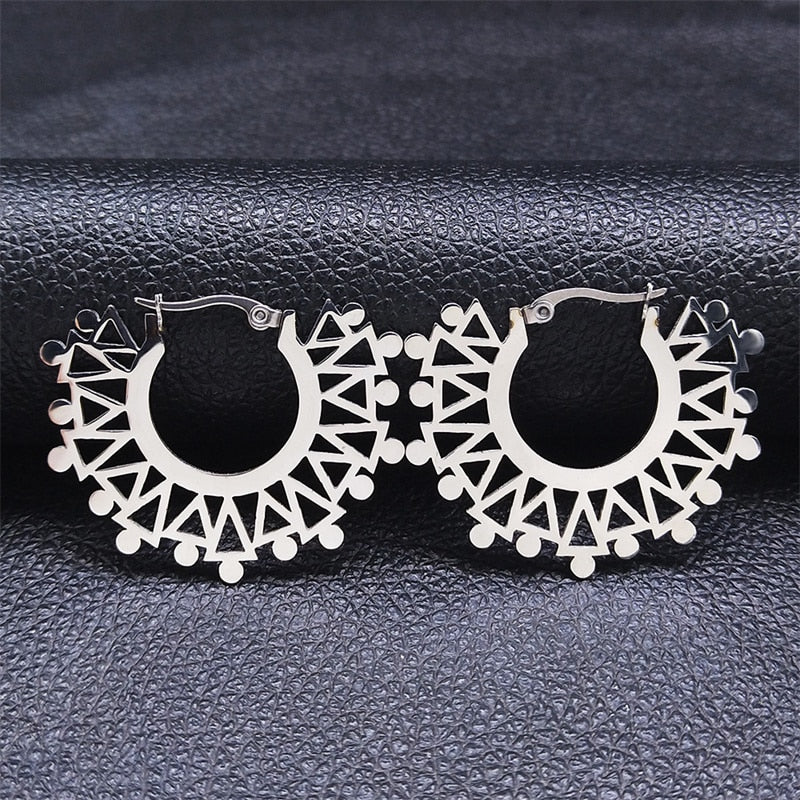 Gypsy Tribal Mandala Earrings