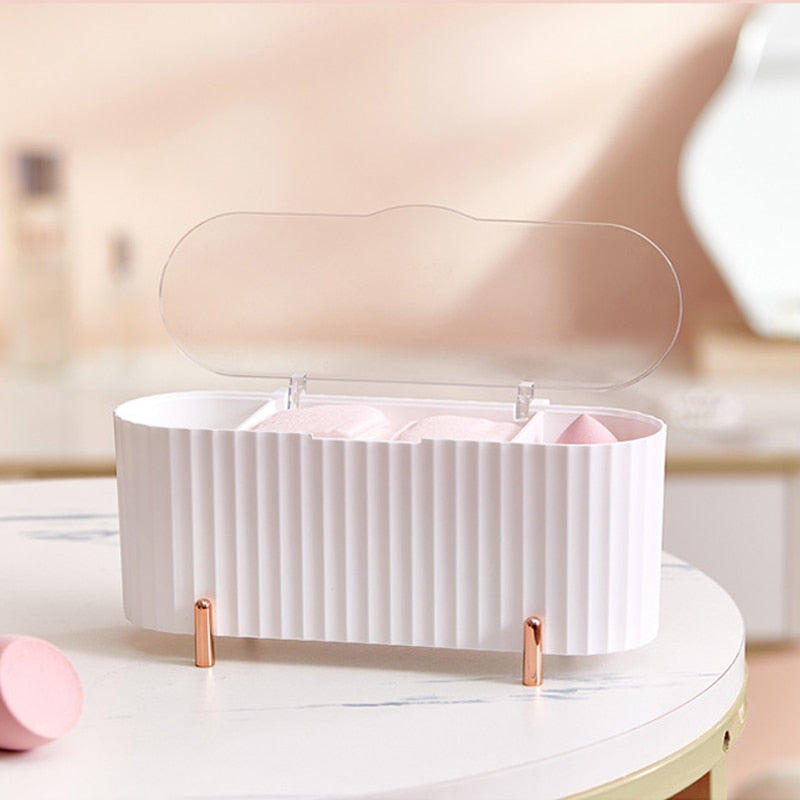 Cosmetics Storage Box Dust-proof