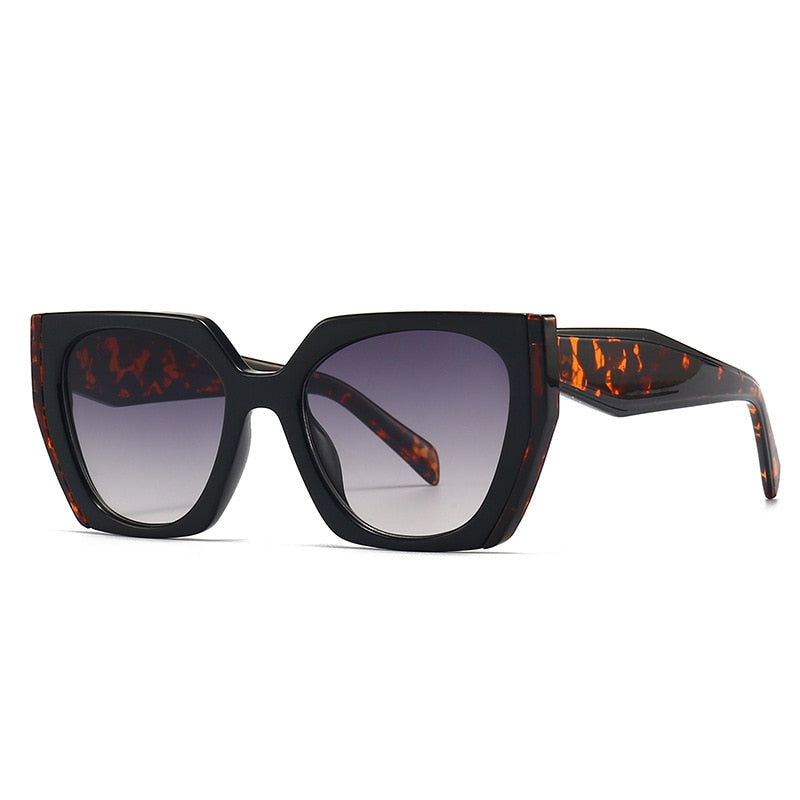 Designer Irregular Square Sunglasses