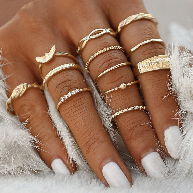 Geometric Knuckle Rings