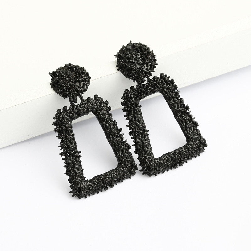 Vintage Geometric  Statement Earrings