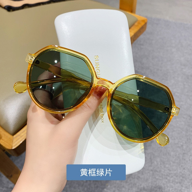 NEW Round Big Frame Sunglasses