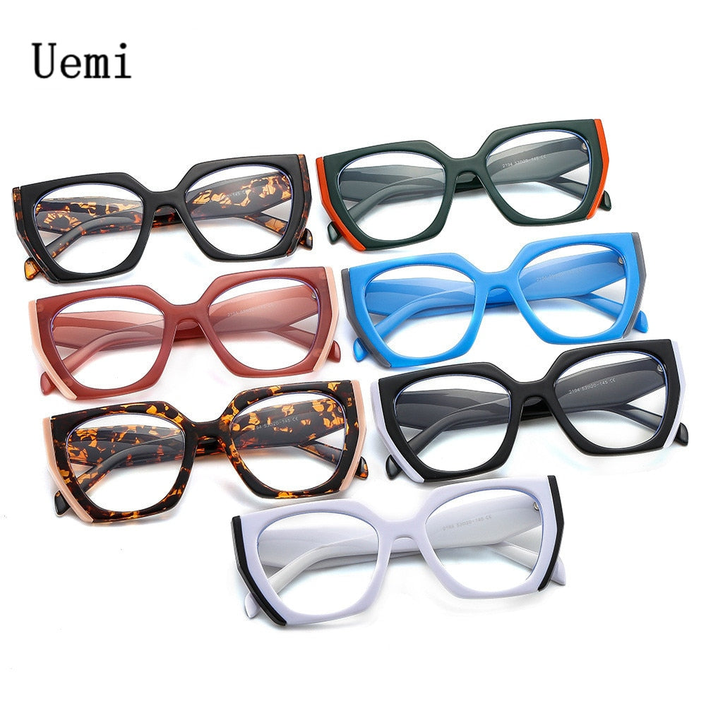 Designer Irregular Square Sunglasses