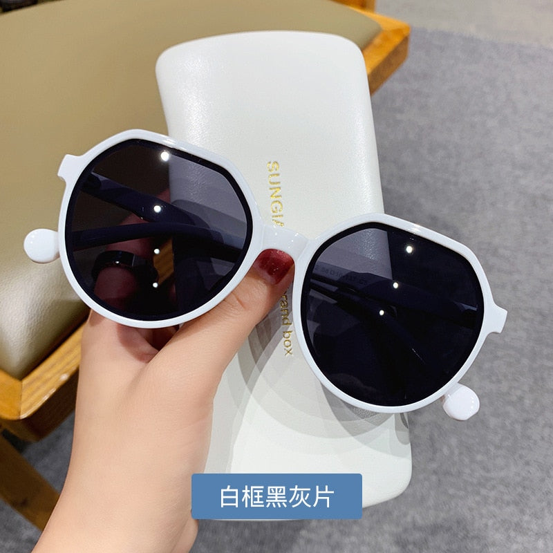 NEW Round Big Frame Sunglasses