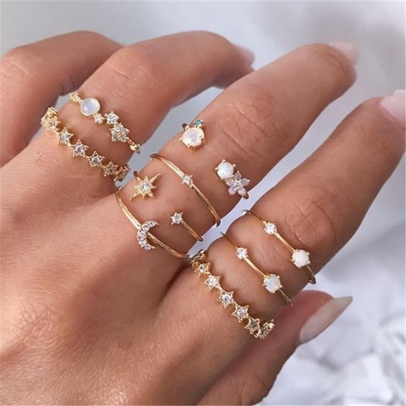 Geometric Knuckle Rings