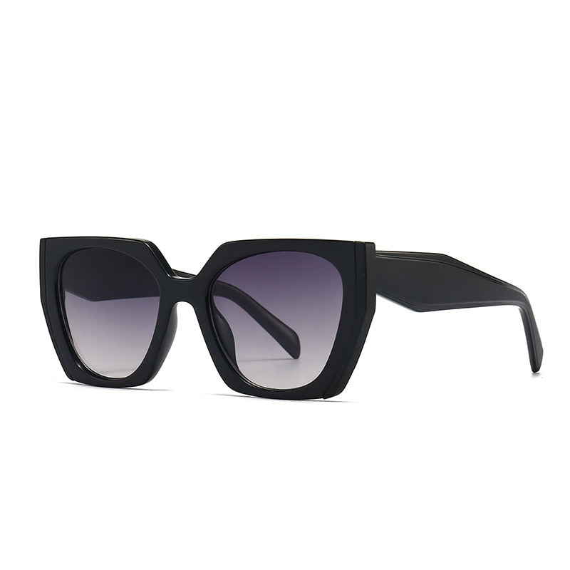 Designer Irregular Square Sunglasses