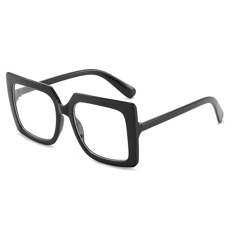 Square Fashion Retro Glasses  Anti-blue Light