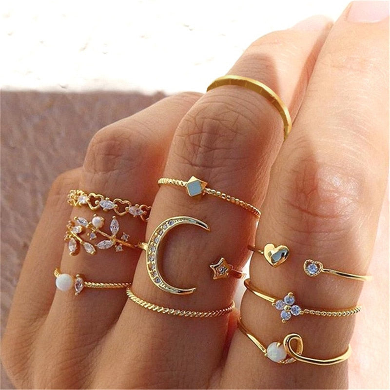 Geometric Knuckle Rings