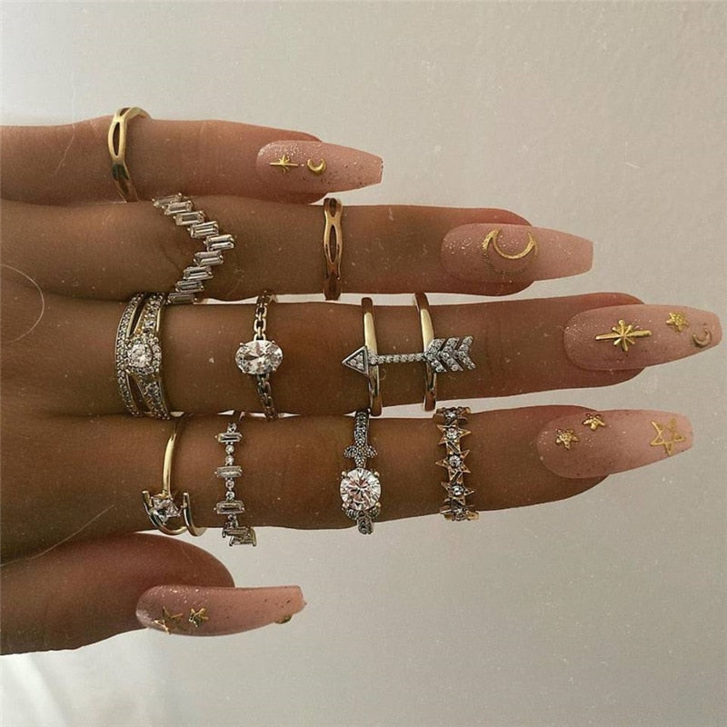 Geometric Knuckle Rings