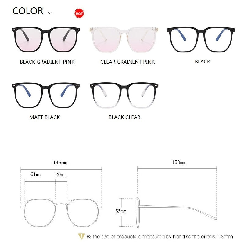 Clear Anti-Blue Light Eyewear